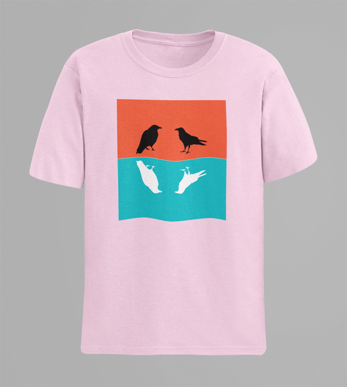 Crows on the Wall T-Shirt