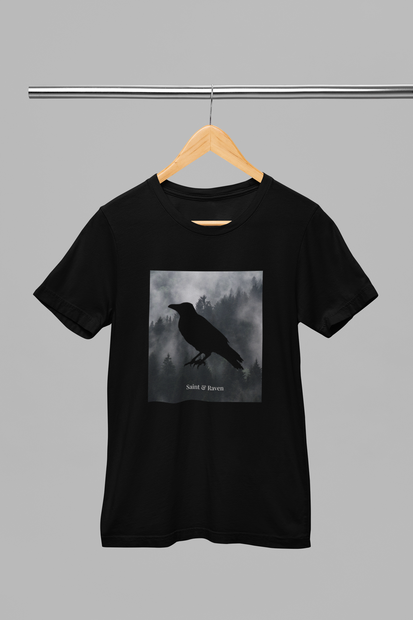 Guardian Raven in the Hills T-Shirt