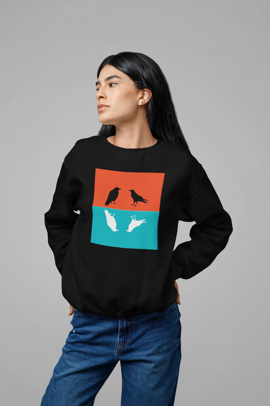 Crows on the Wall Sweatshirt