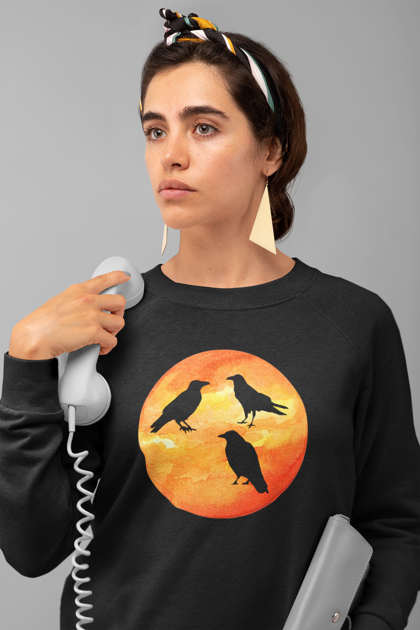 Murder of Crows at Dusk Sweatshirt