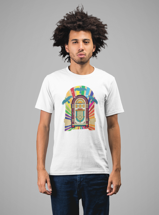 Jukebox and Raven t-shirt