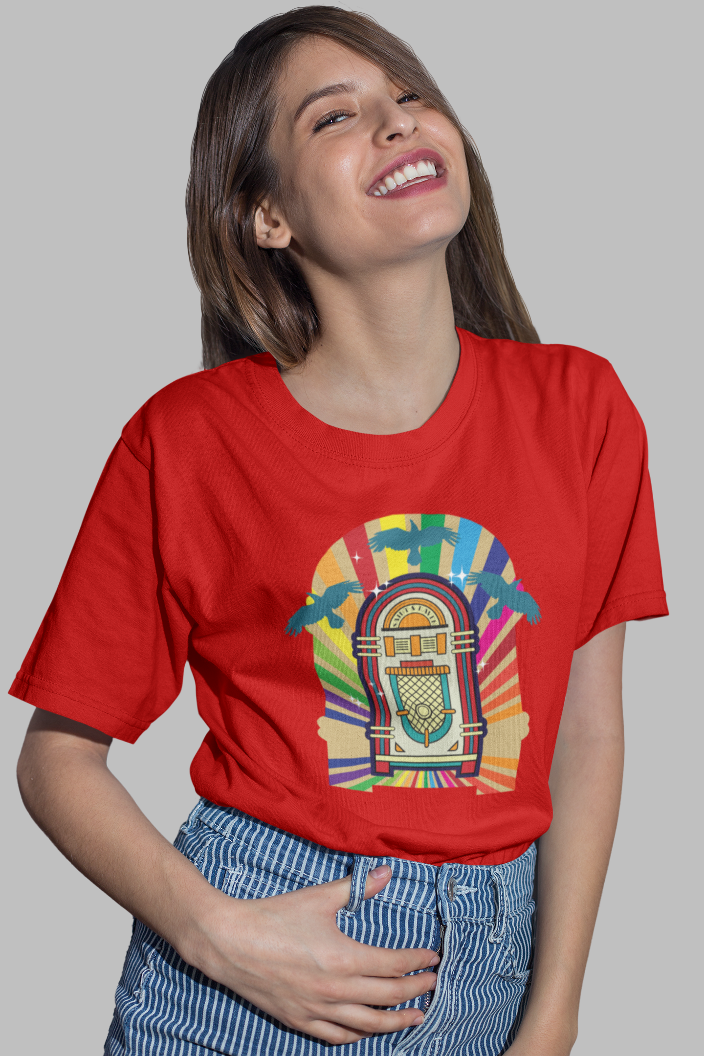 Jukebox and Raven t-shirt